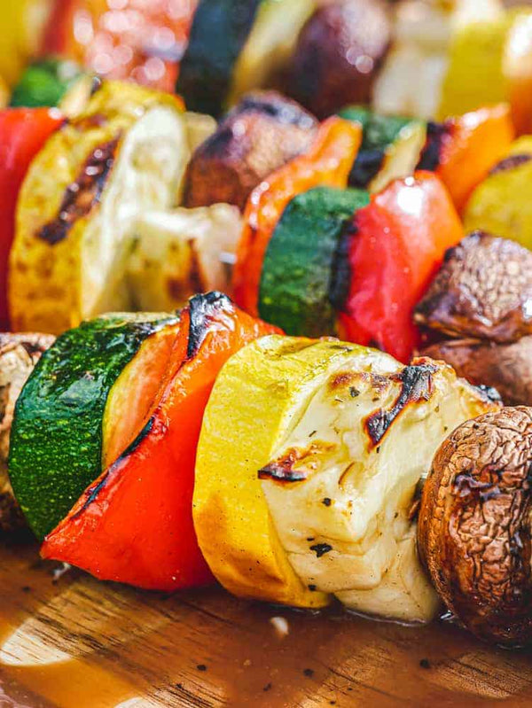 Mojo Halloumi kebabs - FireFly Barbecue