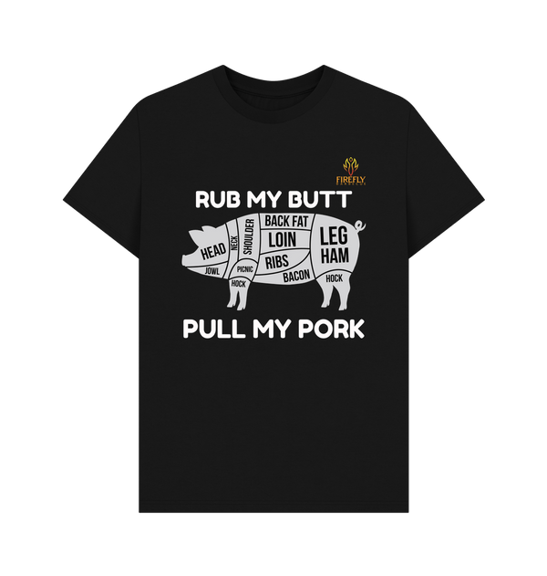 Black Mens - Rub my Butt T-Shirt