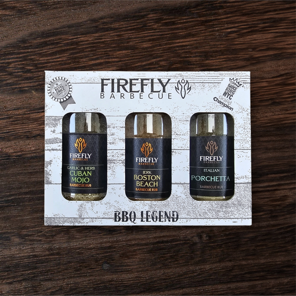 BBQ Herby Legend  - 3 BBQ Rub Gift Pack