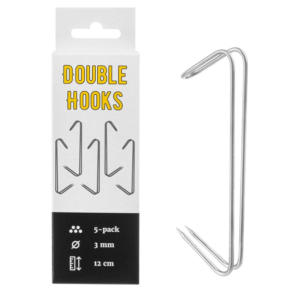 Double Hooks – Set of 5