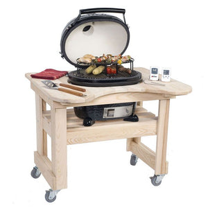 Primo Cypress Grill Table - grill table, jr200, lg300. Primo Ceramic Grills by FireFly Barbecue